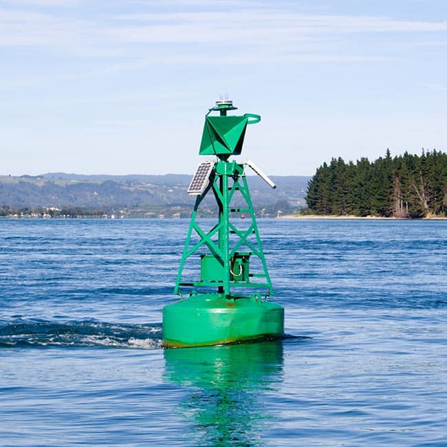 Buoys, markers, and waterway signs know your way to get around in these waters!